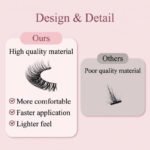 🏆 Last Day Special Price £9.99 ! 🔥 Buy One Get One Free 🎁  💐Waterproof & Reusable Self-Adhesive Eyelashes - Image 3