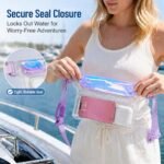 🌊 Clear Waterproof Fanny Pack 2-Pack –Secure, and Ready for All Your Water Activities - Image 4
