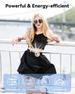 360° Rotatable Portable Mini Clip-on Fan - Image 7
