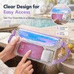 🌊 Clear Waterproof Fanny Pack 2-Pack –Secure, and Ready for All Your Water Activities - Image 5