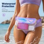 🌊 Clear Waterproof Fanny Pack 2-Pack –Secure, and Ready for All Your Water Activities - Image 2