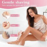🏖️LAST DAY SALE ONLY ￡11.99!!🌸Akunbem🇬🇧 Rechargeable Women’s Trimmer ⚡  Dual Heads • IPX7 Waterproof • Painless Precision for Face, Bikini & Body 💧 - Image 8