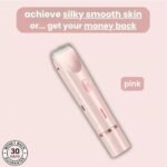 🏖️LAST DAY SALE ONLY ￡11.99!!🌸Akunbem🇬🇧 Rechargeable Women’s Trimmer ⚡  Dual Heads • IPX7 Waterproof • Painless Precision for Face, Bikini & Body 💧 - Image 16