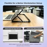 15.6 Inch Laptop Screen Extender, Triple Monitor for 11-18 Inch Laptops, FHD 1080P IPS Foldable Display with 360° Rotation, USB-C (DP Alt Mode) and HDMI for Windows and Mac - Image 5