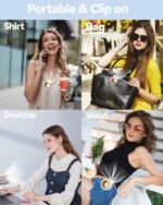 360° Rotatable Portable Mini Clip-on Fan - Image 5