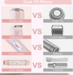 🏖️LAST DAY SALE ONLY ￡11.99!!🌸Akunbem🇬🇧 Rechargeable Women’s Trimmer ⚡  Dual Heads • IPX7 Waterproof • Painless Precision for Face, Bikini & Body 💧 - Image 11