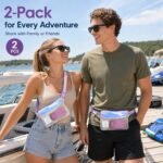 🌊 Clear Waterproof Fanny Pack 2-Pack –Secure, and Ready for All Your Water Activities