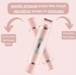 🏖️LAST DAY SALE ONLY ￡11.99!!🌸Akunbem🇬🇧 Rechargeable Women’s Trimmer ⚡  Dual Heads • IPX7 Waterproof • Painless Precision for Face, Bikini & Body 💧 - Image 14