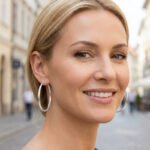 🎉BUY 1 GET 1 FREE🎁Diamond-Cut Hoop Earrings for Women – Elegant, Sparkling 💎 - Image 6