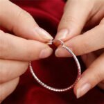 🎉BUY 1 GET 1 FREE🎁Diamond-Cut Hoop Earrings for Women – Elegant, Sparkling 💎 - Image 7
