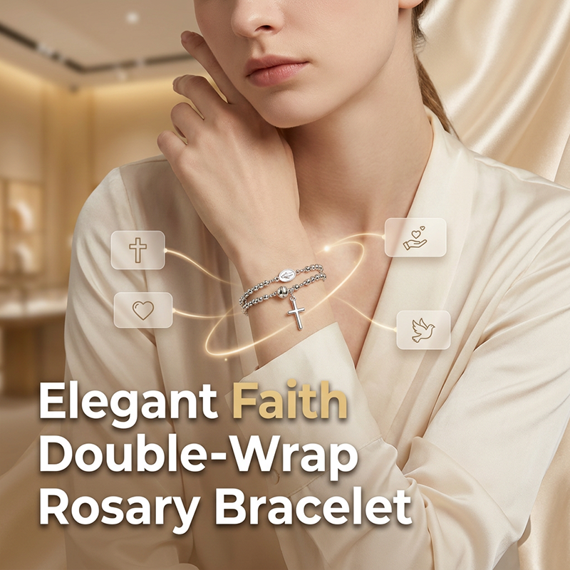 spp_shopify20260528150819_a2975651b0776e36ef975c10cd4e4468_6b8f650a-8c81-4c06-a8c1-e7986d4a8e94.png Double-Wrap Rosary Beaded Bracelet - Image 1