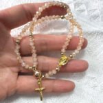 Double-Wrap Rosary Beaded Bracelet - Image 13
