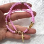 Double-Wrap Rosary Beaded Bracelet - Image 16