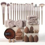 All-in-One Makeup Brush & Sponge Set - Image 9