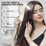 Electric Spray & Massage Hair Brush
