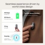 Plaud NotePin S AI Voice Recorder – Wearable AI Notetaker with Transcription & Summary for Meetings, Interviews and Work | Limited-Time Deal - Image 4