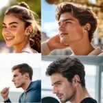 M100 Clip On Earbuds with Touchscreen Case , Wireless Open Ear Headphones for Glasses Small Ears,50h Battery Life，Lightweight 4.1g, Bluetooth 6.0 , IPX7 Waterproof , Earbuds for Running work out - Image 8