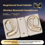 AC530 Bi-folding Open-Ear Sports Headset Wireless Bluetooth Earphones Comfortable Wear Running Headphones with Mic - Image 3