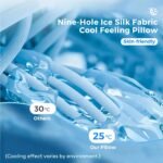 Cervical Cooling Memory Foam Pillow – Adjustable Ergonomic Neck Support Pillow for Side, Back & Stomach Sleepers - Image 8