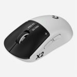Logitech G PRO X2 SUPERSTRIKE Wireless Gaming Mouse - Black/White