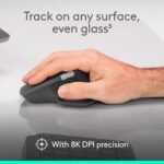 Logitech MX Master 4 Ergonomic Wireless Mouse with Haptics - Graphite - Image 12