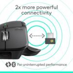 Logitech MX Master 4 Ergonomic Wireless Mouse with Haptics - Graphite - Image 11