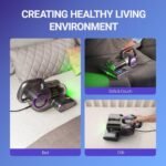 FEPPO Mattress Vacuum Cleaner with UV-C Light – Powerful Bed & Sofa Vacuum for Dust, Pet Hair & Upholstery Deep Cleaning - Image 7