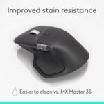 Logitech MX Master 4 Ergonomic Wireless Mouse with Haptics - Graphite - Image 8