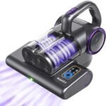 FEPPO Mattress Vacuum Cleaner with UV-C Light – Powerful Bed & Sofa Vacuum for Dust, Pet Hair & Upholstery Deep Cleaning
