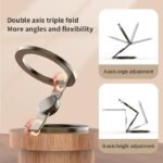 Magnetic Phone Stand Fidget Spinner, Dual Sided Magnet Rings Phone Holder - Image 2