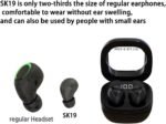 SK19 Sleep Earbuds for Side Sleepers,Invisible Smallest Wireless Bluetooth Earphones,Hidden Headset for Small Ears,Earbuds with Mic for Phone - Image 9