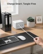12-in-1 Desktop Charging Station, 160W USB Retractable GaN Charger - Image 2