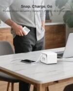 12-in-1 Desktop Charging Station, 160W USB Retractable GaN Charger - Image 8