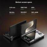 Dual-Screen Android Gaming Handheld Console with Snapdragon 8 Gen 2, 6″ 120Hz AMOLED Display, 12GB RAM, 256GB Storage, Wi-Fi 7 & Retro Game Support - Image 6