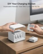 12-in-1 Desktop Charging Station, 160W USB Retractable GaN Charger - Image 7