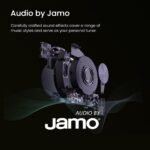 Record R1 Award-Winning Vinyl Bluetooth Speaker, 21.5" Display with Dynamic Lyrics & Album Art, 2.1 Hi-Fi Stereo by Jamo, Wi-Fi & BT 5.1, Premium Home Audio Décor - Image 5