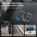 Magnetic Phone Stand Fidget Spinner, Dual Sided Magnet Rings Phone Holder - Image 5