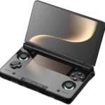 Dual-Screen Android Gaming Handheld Console with Snapdragon 8 Gen 2, 6″ 120Hz AMOLED Display, 12GB RAM, 256GB Storage, Wi-Fi 7 & Retro Game Support