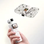 HOVERAir VERSA 4K Self-Flying Pocket Camera Drone with 3-Axis Gimbal – Handheld & Autonomous Flying Camera, 36 km/h Speed, 10+ Auto Flight Modes, 230g Compact Travel Vlog Camera | WHITE