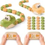 Magnetic Snake Game Toy Eating Itself with Sound & Light for Boys