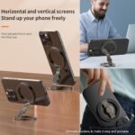 Magnetic Phone Stand Fidget Spinner, Dual Sided Magnet Rings Phone Holder - Image 4