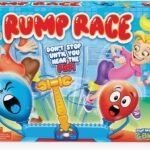 Rump Race Balloon Popping Battle Board Game Family Game Night, Party Game