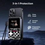 MIRO V99 3-in-1 Magnetic Wireless Charger 5000mAh Multifunctional Power Bank Gaming Console 15W MegSafe 20W PD Fast Charge - Image 7