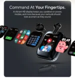 Vision Buds Wireless Bluetooth Earbuds with Smart HD Display, 40H Playtime, ENC Clear Calls, Deep Bass, Low Latency Gaming Mode & Fast Charging - Image 11