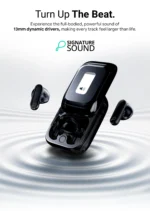 Vision Buds Wireless Bluetooth Earbuds with Smart HD Display, 40H Playtime, ENC Clear Calls, Deep Bass, Low Latency Gaming Mode & Fast Charging - Image 10