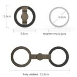 Magnetic Phone Stand Fidget Spinner, Dual Sided Magnet Rings Phone Holder - Image 8